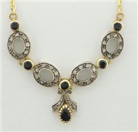 Collana Guerretta Gioielli Donna in Oro Zaffiro 22626 - 22626